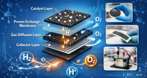 What are membrane electrodes?