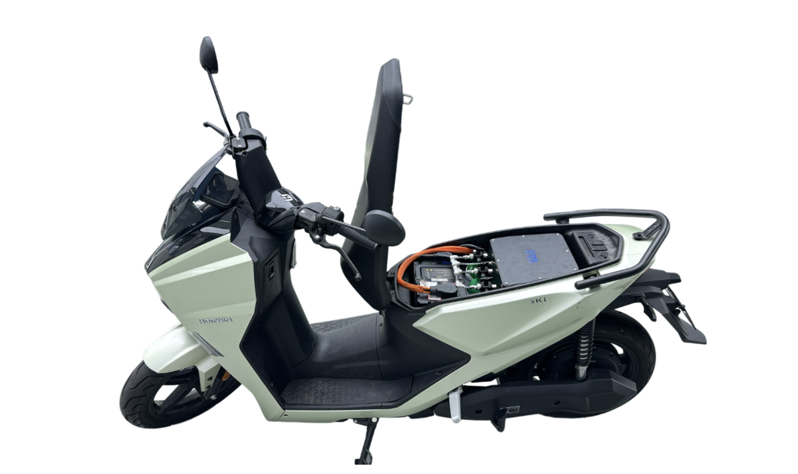 Hydrogen-Powered Electric Motorcycle