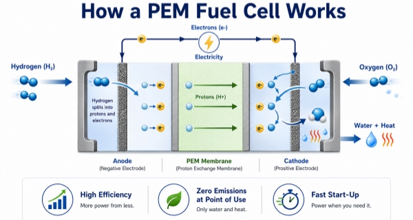 What Is a PEM Fuel Cell and How Does It Work?