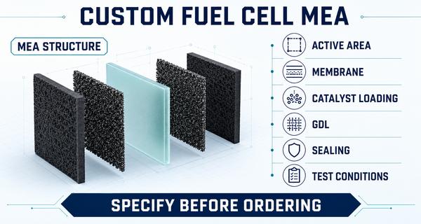 How to Specify a Custom Fuel Cell MEA