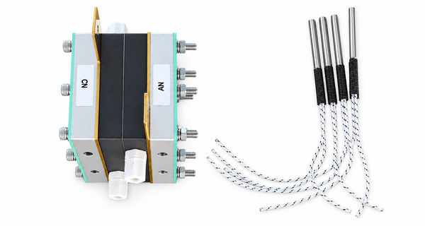 5 x 5 PEM Fuel Cell Single Cell Test Fixture